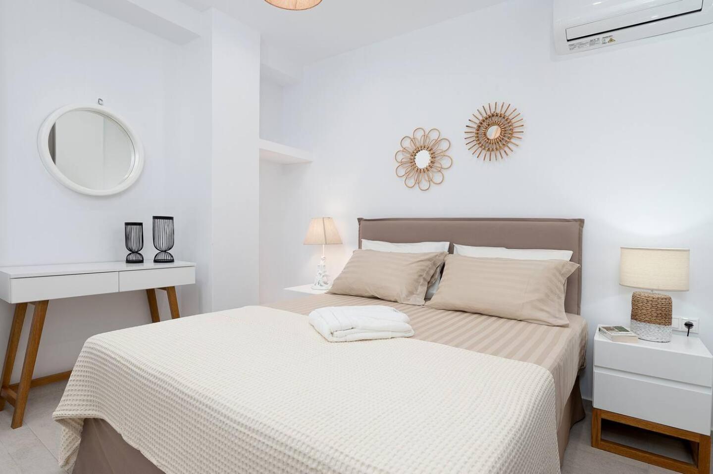 Ammokrinos Luxury Homes,150M From The Beach Kalamaki  Luaran gambar