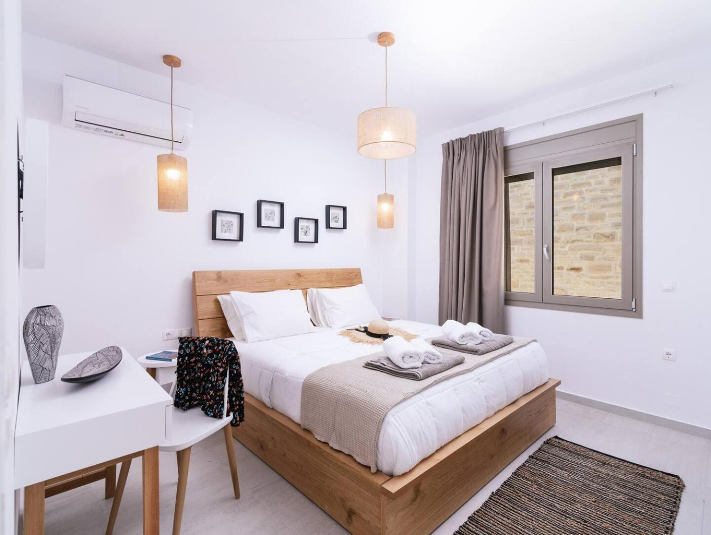 Ammokrinos Luxury Homes,150M From The Beach Kalamaki  Luaran gambar