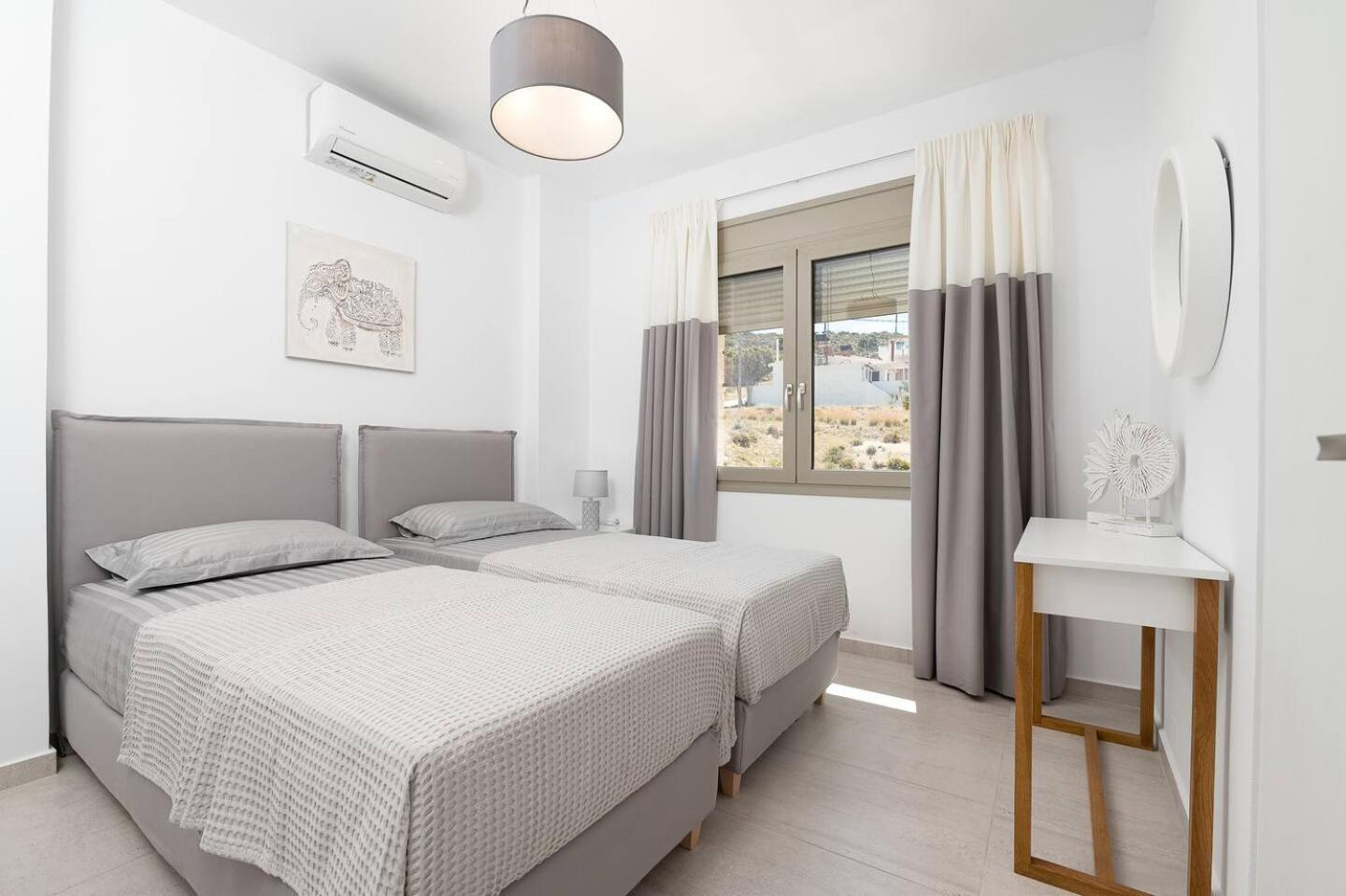 Ammokrinos Luxury Homes,150M From The Beach Kalamaki  Luaran gambar