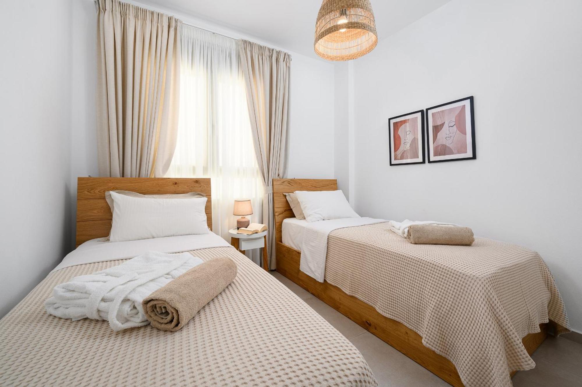 Ammokrinos Luxury Homes,150M From The Beach Kalamaki  Luaran gambar