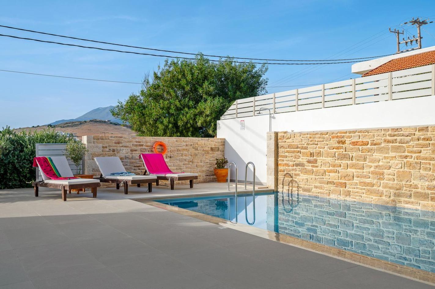 Ammokrinos Luxury Homes,150M From The Beach Kalamaki  Luaran gambar