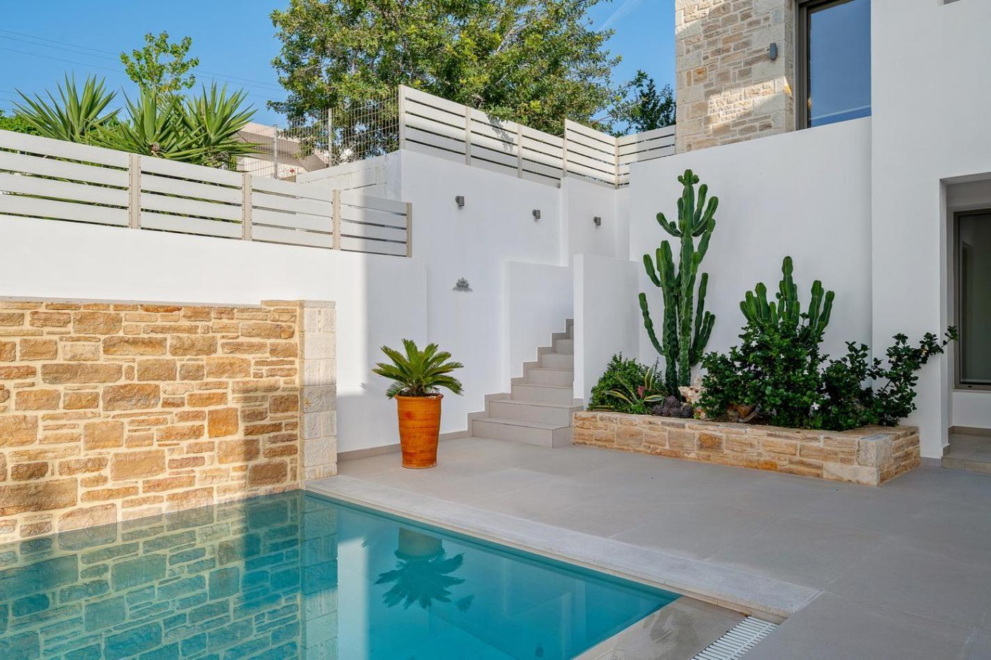 Ammokrinos Luxury Homes,150M From The Beach Kalamaki  Luaran gambar